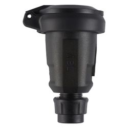 ABL Schutzkontakt-Kupplung Hightech 1580, 16A 250V IP54, Elamid, Schwarz... ABL-100000095 4011721189253 (Abb. 1)