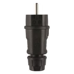 ABL Hybridstecker Hightech 1520, 250V 16A IP54, Elamid, schwarz... ABL-100000064 4011721188935 (Abb. 1)