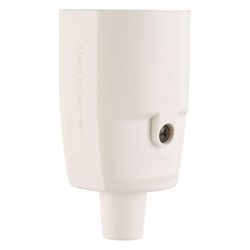 ABL Schutzkontakt Kupplung Compact 100000060, 250V 16A IP20, Kunststoff, Weiß... ABL-100000060 4011721188874 (Abb. 1)