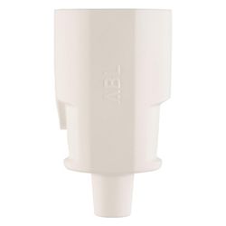 ABL Schutzkontakt Kupplung Compact 100000060, 250V 16A IP20, Kunststoff, Weiß... ABL-100000060 4011721188874 (Abb. 1)