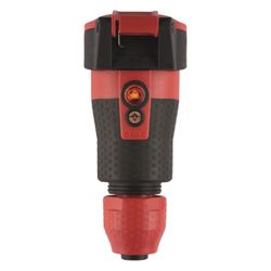 ABL Schutzkontakt-Kupplung Professional 1590, 250V 16A, Kunststoff, Rot... ABL-100000106 4011721189222 (Abb. 1)