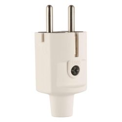 ABL Hybridstecker Compact 1505, 250V 16A, Thermoplast, Weiß... ABL-100000047 4011721188768 (Abb. 1)
