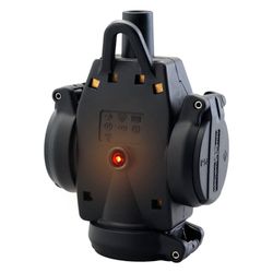 ABL Hängekupplung ULTRA 3-fach, 250V 16A IP54, Vollgummi, Schwarz... ABL-1173503 4011721161921 (Abb. 1)