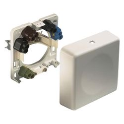 ABL Geräte-Anschlussdose 2505210, 5x 6mm2, Kunststoff, Weiß... ABL-2505210 4011721048420 (Abb. 1)