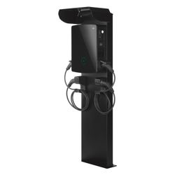 ABL Montagesäule POLEM4 Twin, 1647x405x180mm, Stahl, Schwarz... ABL-100000192 4011721191355 (Abb. 1)