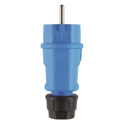 ABL Stecker Hightech 1520, 250V 16A IP54, Kunststoff, Blau... ABL-100000066 4011721188959 (Abb. 1)