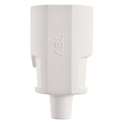 ABL Schutzkontakt Kupplung Compact 100000060, 250V 16A IP20, Kunststoff, Weiß... ABL-100000060 4011721188874 (Abb. 1)