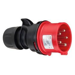 ABL CEE-Stecker, 16A 400V 5-polig IP44, Kunststoff, Rot/Grau... ABL-S51SL30 4011721122113 (Abb. 1)