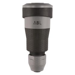 ABL Schutzkontakt-Kupplung Professional 1590, 250V 16A IP54, Kunststoff, Grau... ABL-100000107 4011721189239 (Abb. 1)