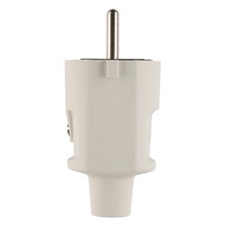 ABL Schutzkontakt-Stecker Compact 1505, 16A 250V IP20, Thermoplast, Grau... ABL-100000046 4011721188751 (Abb. 1)