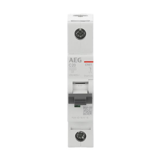 AEG Leitungsschutzschalter EN61C20, 6kA, 20A, 1P