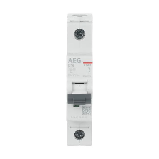 AEG Leitungsschutzschalter EN61C16, 6kA 16A 1P