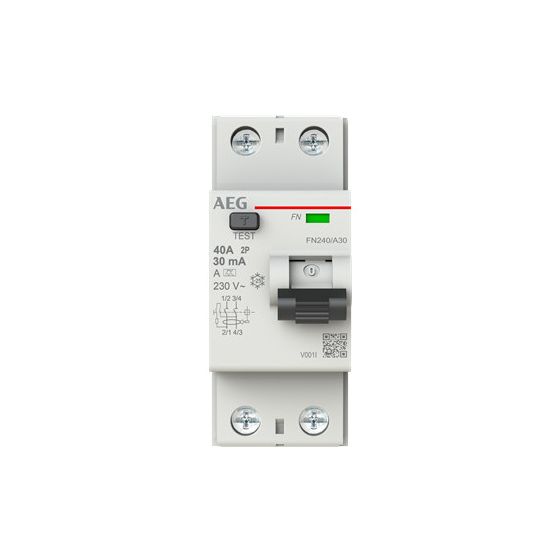 AEG FI-Schalter FN240/A30, 2P, 40A, 30mA, 2TLE