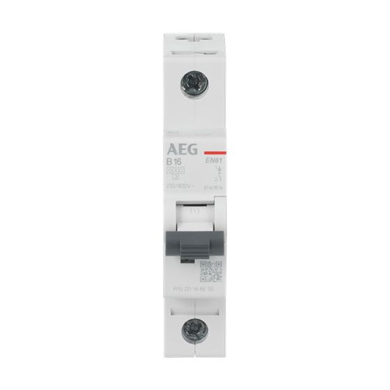 AEG Leitungsschutzschalter EN61B16, 6kA 16A 1P