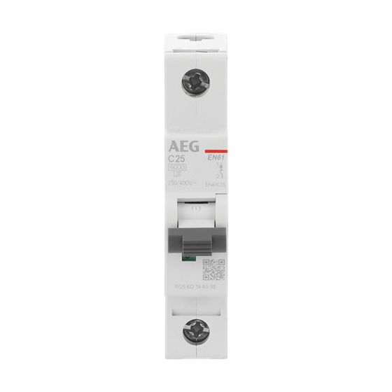 AEG Leitungsschutzschalter EN61C25, 6kA 25A 1P