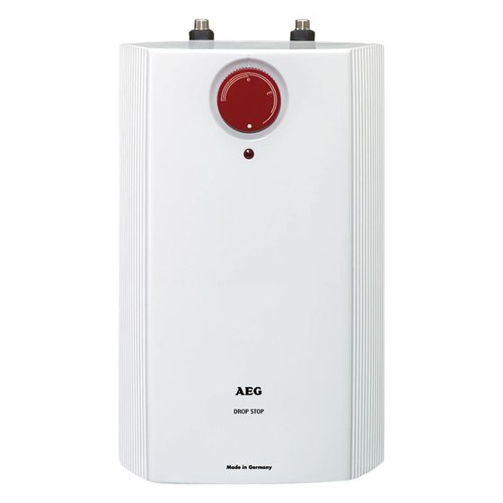 AEG Kleinspeicher Huz 5 ÖKO Drop Stop Untertisch, 5l, 2kW, 230V, 43,6x26,3x23,1cm, Kunststoff, 222167
