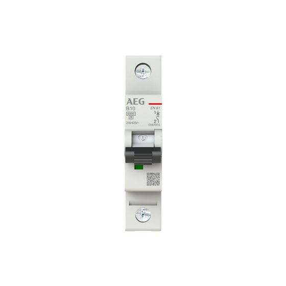 AEG Leitungsschutzschalter EN61B10, 6kA, 10A, 1P