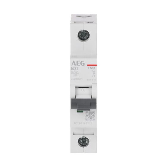 AEG Leitungsschutzschalter EN61B32, 6kA, 32A, 1P