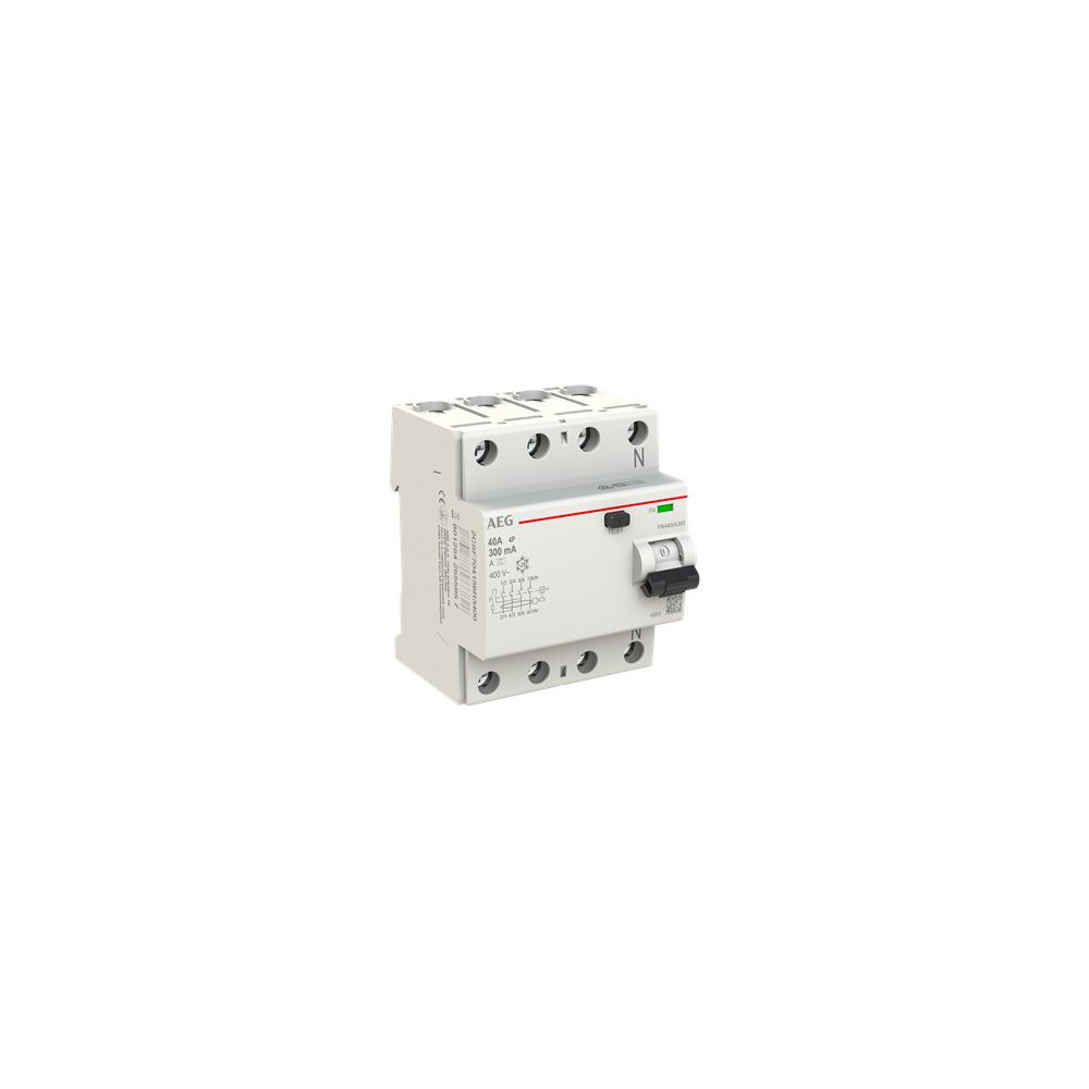 AEG FI-Schalter FN440/A300, 4P Typ A 40A 300mA 4TLE... AEG-2CSF704156R3400 8012542555957 (Abb. 3)