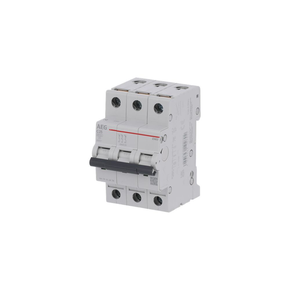 AEG Leitungsschutzschalter EN63C25, 6kA 25A 3P... AEG-2CDS253088R0254 4053546102802 (Abb. 2)