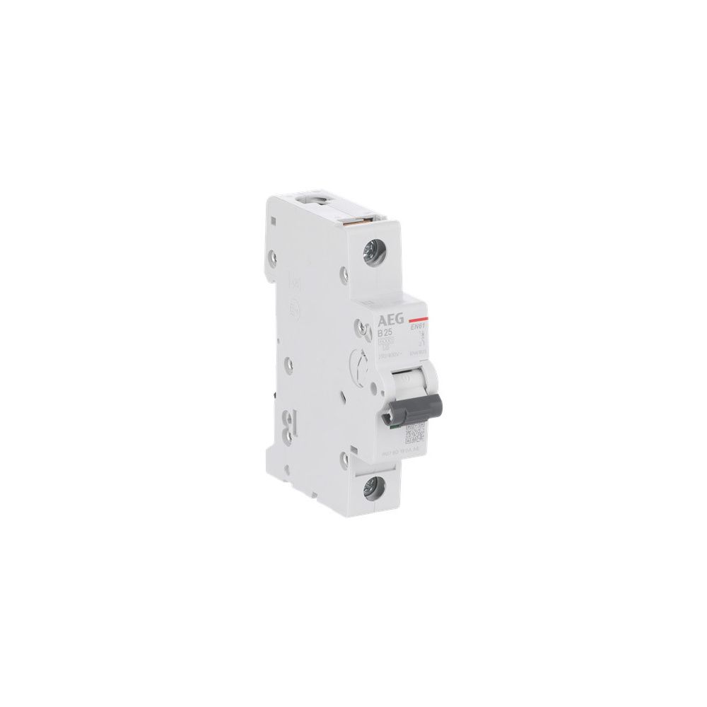 AEG Leitungsschutzschalter EN61B25, 6kA 25A 1P... AEG-2CDS251088R0255 4053546101676 (Abb. 3)