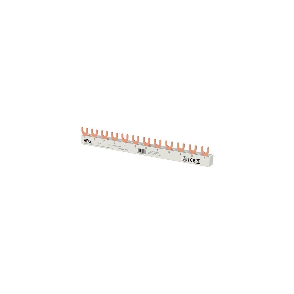 AEG Gabel-Sammelschiene 4P, 10mm2, 12 Pins... AEG-4TQA750194R1012 4053546121872 (Abb. 2)