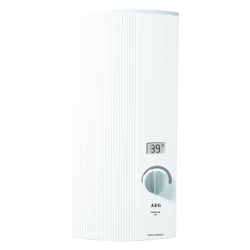 AEG elektronischer Durchlauferhitzer DDLE LCD 18/21/24, 18kW, 10 bar, Kunststoff... AEG-222394 4041056022789 (Abb. 1)