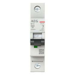 AEG Leitungsschutzschalter EN61B13, 6kA 13A 1P... AEG-2CDS251088R0135 4053546101584 (Abb. 1)