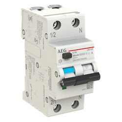 AEG LSFI-Schalter DN100C16/A30, 16A 30mA 10kA 1P+N Typ A... AEG-2CSR975131R1164 8012542588351 (Abb. 1)