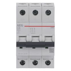 AEG Leitungsschutzschalter EN63C25, 6kA 25A 3P... AEG-2CDS253088R0254 4053546102802 (Abb. 1)