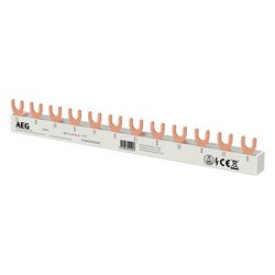 AEG Gabel-Sammelschiene 4P, 10mm2, 12 Pins... AEG-4TQA750194R1012 4053546121872 (Abb. 1)