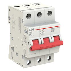 AEG Lasttrennschalter ESD3063, 3P, 63A, 2CDD273188R0063... AEG-2CDD273188R0063 4053546115772 (Abb. 1)