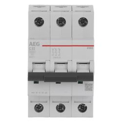 AEG Leitungsschutzschalter EN63C32, 6kA, 32A, 3P... AEG-2CDS253088R0324 4053546102833 (Abb. 1)
