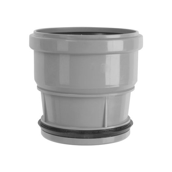 Airfit Steckmuffe DN 110/110, DN 110, PP, Grau, 110110S
