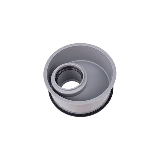 Airfit Abwasser-Innen-Reduzierstück, DN 110/40, für HT-Rohre, PP, Grau, 11040IR