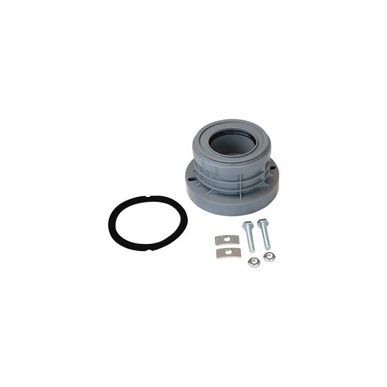 Airfit Flansch-Adapter DN 110/75, Lochabstand 125-143mm, PP/VA, 11175FA