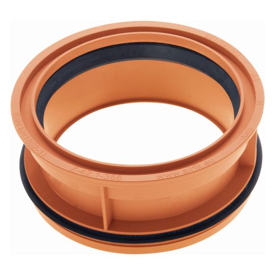 Airfit Abwasser-Innen-Reduzierstück, DN 160/125, PP, Orangebraun, 160125KG