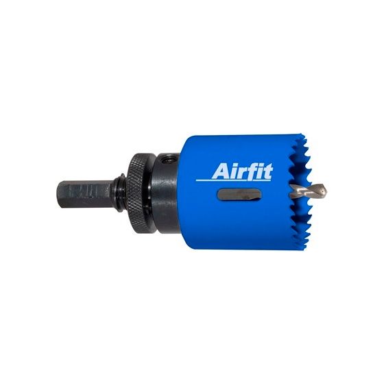 Airfit Kreisschneider, 48mm HSS Bimetall, mit Aufnahme, für Kunststoff und Metall, 21048KS