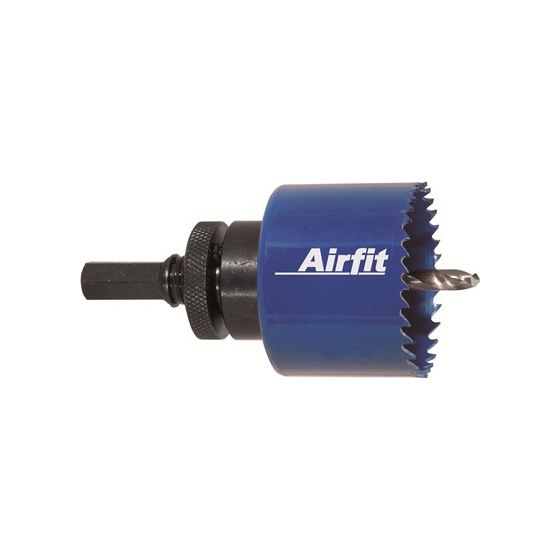 Airfit Kreisschneider 59mm, HSS Bimetall, mit Aufnahme, für Kunststoff und Metall, 21059KS