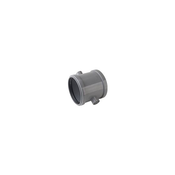 Airfit Doppelschiebemuffe Plus DN 110, für HT-Rohre, PP, Grau, 30110HT