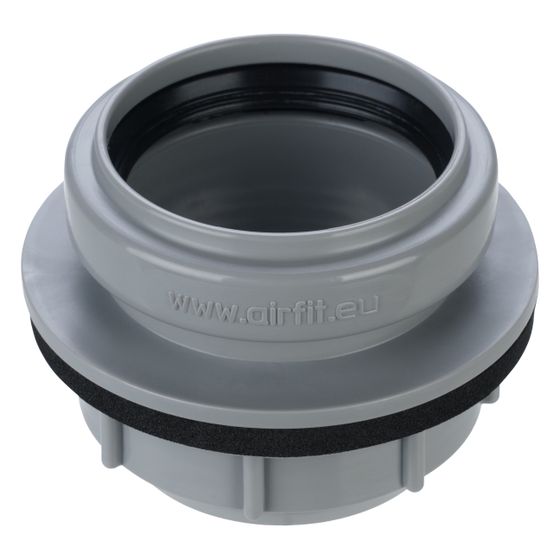 Airfit Anschraub-Muffe DN 50, DN 50, PP, Grau, 50000AM
