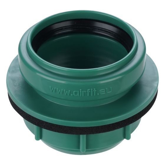Airfit Anschraub-Muffe DN 50, DN 50, UV stabilisiert, PP, Grün, 50001AM