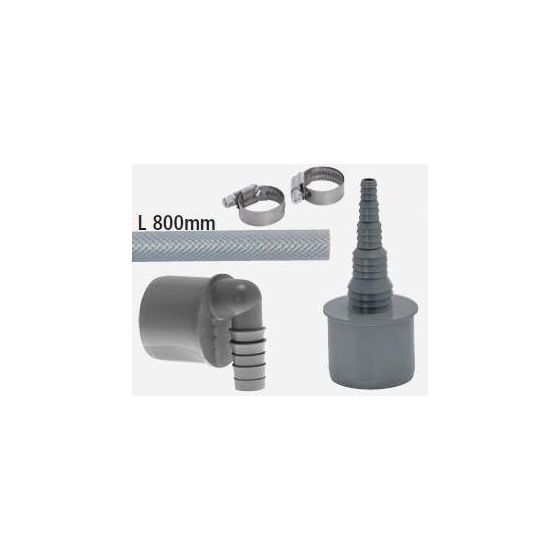 Airfit Kondensat-Set DN 50, 800mm Schlauch, Schellen, 50012KS