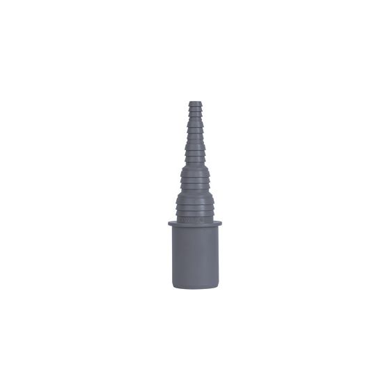 Airfit Schlauchnippel DN 32, 8,5-26,5mm, 117mm, PP, Grau, 50015SN