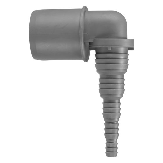 Airfit Schlauchwinkel DN 40, 8,5-26,6mm, 90 Grad, PP, Grau, 50016SW
