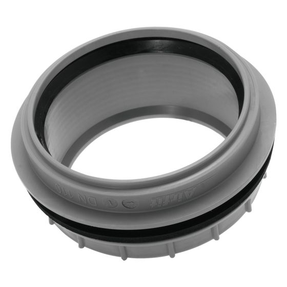 Airfit Anschraub-Muffe DN 110, PP, Grau, 50110AM