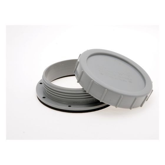 Airfit Reinigungsflansch 110mm, PP, Grau, 51300RF