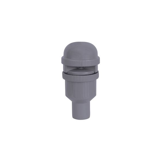 Airfit Rohrbelüfter, DN 32, PP, für Abflussrohre, Grau, 57032RB