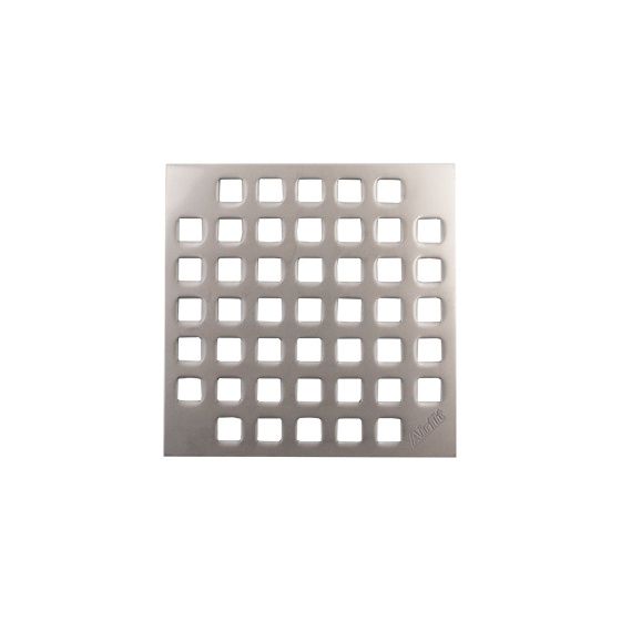 Airfit Edelstahlrost Standard, 2mm gebürstet, aufliegend, Edelstahl, 60204BA