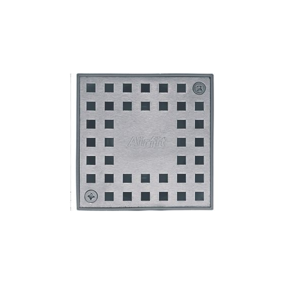 Airfit Edelstahlrost Standard, 3mm gebürstet verschraubt, Edelstahl, 60211BA